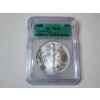 Image 1 : ICG Graded MS65 1994 American Silver Eagle - 1 oz .999 Fine Silver 