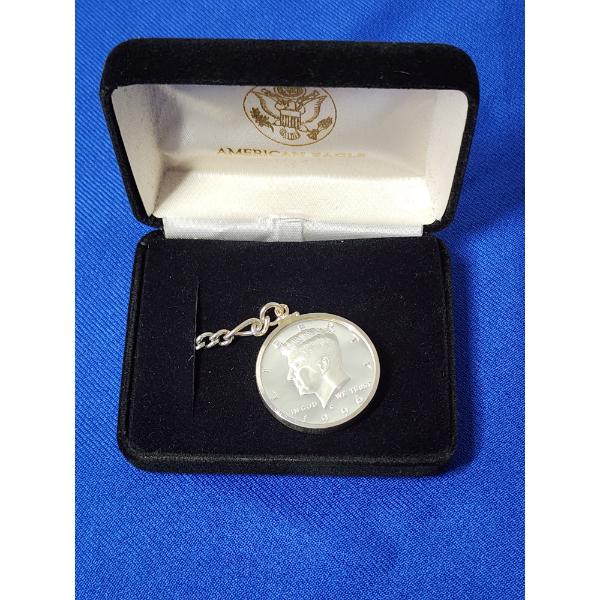 1996-S Kennedy Half Dollar Keychain 