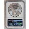 Image 2 : NGC MS69 Graded "2002" Silver 1oz. Eagle