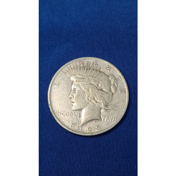 1923 Silver Peace Dollar 