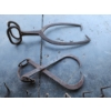 Image 3 : 2 Antique Ice Tongs and Antique Dog Collar