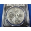 Image 7 : 2021 PCGS MS 70 Silver Eagle FDOP Type 2 - 1oz Fine Silver - Signed by Emily Damstra