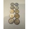 Image 2 : 10 - Late 1960's 40% Silver Kennedy Half Dollars - Face Value: $5.00