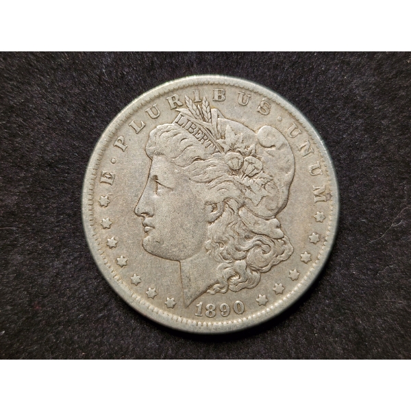 1890-O United States Morgan Silver Dollar