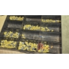 Image 4 : Louisville Home Pickup - 2 Trays Of Electric Crimp On Connectors & Rack With Slide Out Bins As Shown