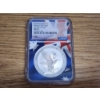 Image 1 : NGC MS70 2023 P Australia Wedge Tailed-Eagle FDOI - 1 oz .9999 Fine Silver 