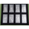Image 9 : RARE SET!! *Shanghai Mint* 2022 Terracotta Warriors Silver Bar Set - 640g .999 Silver - NGC GEM UNC.