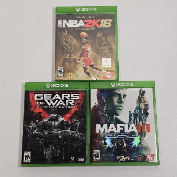 Xbox One 3 Game Bundle: NBA 2K16 MJ Special Edition, Gears of War Ultimate Edition, Mafia III