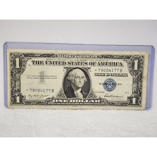 United States 1957 Silver Certificate Star Note ~ Nice Unique Note!