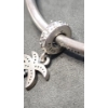 Image 5 : Sterling Silver Charm Bracelet With Sterling Charms - Total Weight: 27.2g