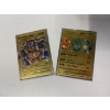 Image 1 : 2 Pokémon Gold Trading Cards - Blastoise Vmax - Charmander, Bulbasaur & Squirtle 2019 3/99