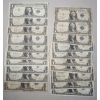 Image 1 : Lot Of (20) Assorted Series United States $1 Silver Certificates - Face Value: $20.00