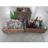 Image 1 : Three Vintage Wood Crates And Large Unbelievable Bottle Collection!