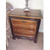 Image 1 : Pair Of 3 Drawer Night Stands (Bedroom Suite) 26" by 18" - 30" Tall
