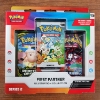 Image 1 : SEALED Pokemon First Partner Illustration Collection Series 2 Ft. 3 Promo Cards & 2 Sealed Packs!