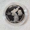 Image 4 : 1991 U.S. Korean War Memorial Coin - 90% Silver Dollar Coin
