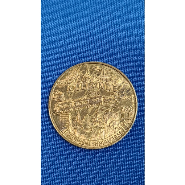 1950's Alliance, Ohio 50 Cent Centennial Token