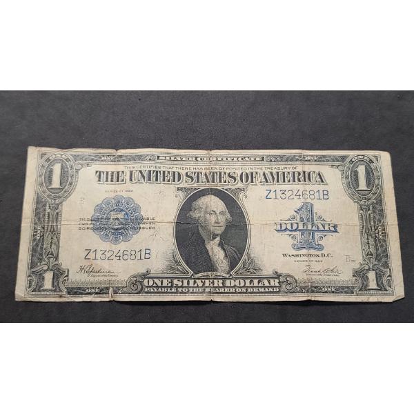 Series 1923 Speelman/White Signatures $1 Silver Certificate Horseblanket Large Note