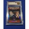 Image 2 : Donald Trump and Elon Musk 2024 Campaign Presidential Collector Card - Graded Trump 10