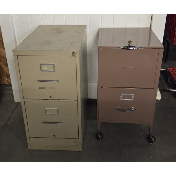 Filing Cabinets- 28''x15''19'' With Key & Flip Top & 29''x15''x19'' Without Key 
