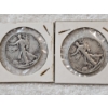 Image 1 : 90% Silver United States Half-Dollar Assortment (Walking Liberty) - AFV: $1.00