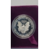 Image 5 : 1993-P United States 1 Troy Oz .999 Fine Silver Proof American Eagle In Original Box With COA 