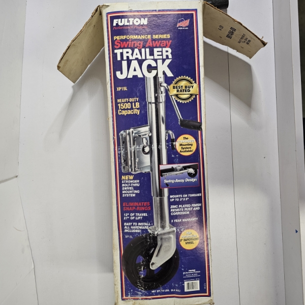 Fulton Performance Series Swing-Away Trailer Jack (Model XP15L, 1,500 lbs. Capacity)