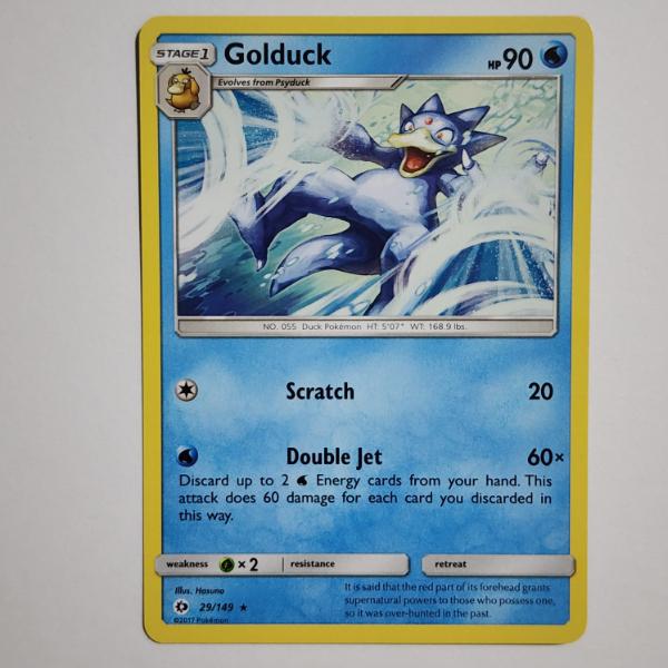Golduck 29/149 Non Holo Rare Pokemon Trading Card