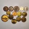 Image 1 : Lot of Assorted Tokens, Metals, World Coins Including Canada & Mexico - See Photos! 