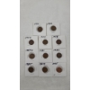 Image 1 : (10) Assorted Years Lincoln Wheat Cents & 2025 Lincoln Cent - Face Value: $0.11