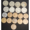 Image 1 : Assorted Years Jefferson 35% Silver War-Time Nickels, Buffalo Nickels & Wheat Pennies -FV:$0.51