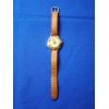 Image 1 : Vintage Lorus Disney Mickey Mouse Musical Quartz Gold-Tone Watch with Leather Band