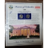 Image 9 : (6) Statehood Quarters Collection Pages D.C & U.S Territories Ft American Samoa & More - FV $3.00