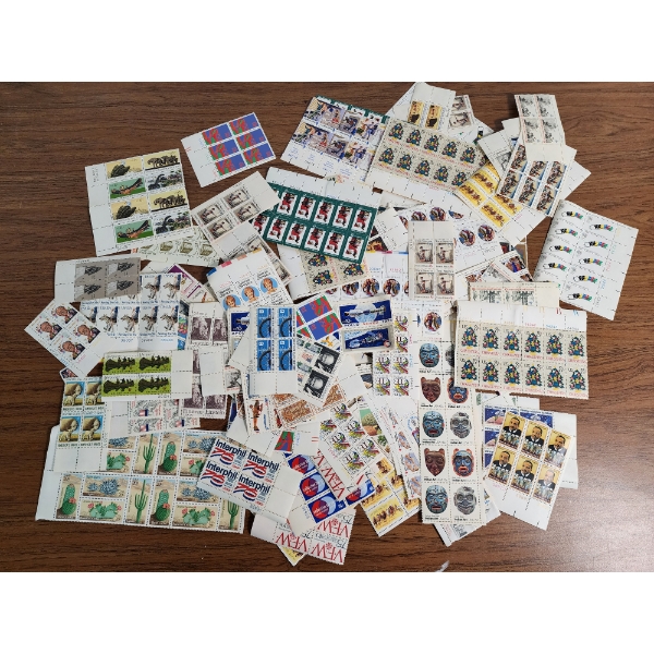 Huge Lot of Assorted U.S. Stamps - Mostly Unused - Over $45 Face Value!