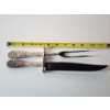 Image 5 : Steiff "Rose" Sterling Silver Carving Set TW: 285.1g