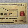 Image 4 : Donald Trump 2024 "One Million Dollars" Gold Foil Novelty Banknote FV: $0