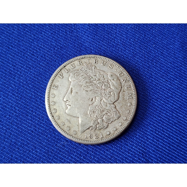 1921-S 90% Silver Morgan Dollar