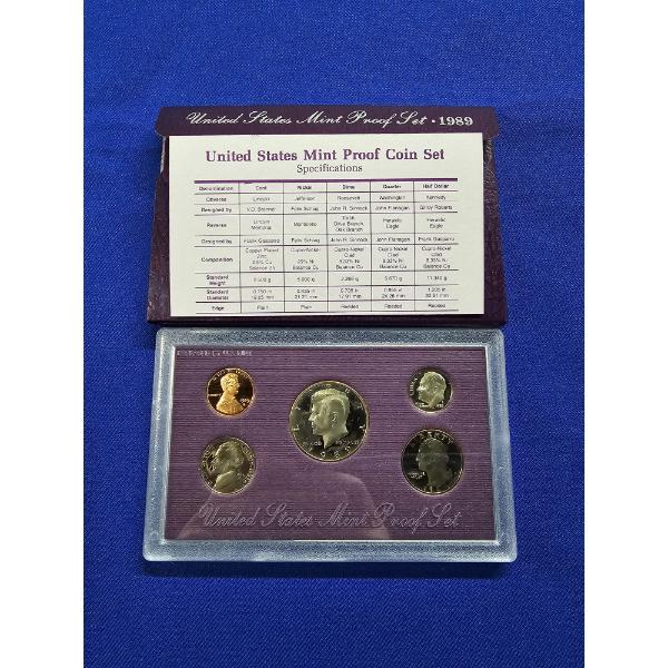 1989-S United States Mint Proof Set