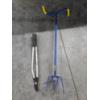 Image 4 : Home Items Including 17'' Metal Trap, Garden Claw Tool, Trimmer, & Household Sprayer 