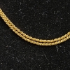 Image 8 : Beautiful 18K Gold Necklace Weighing 7.9 Grams Total
