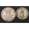 Image 1 : 1944 Great Britain 6 Pence 50% Silver Coin &  1944-D U.S/Philippines 10 Centavos 75% Silver Coin