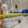 Image 6 : 8 Count 10 Oz NEW IN BOX Margarita Glasses With Board & Nice Handmade Ashtray Converted To Table 