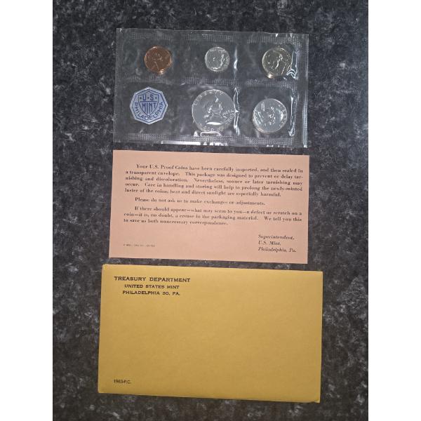1963 U.S. Silver Proof Set Mint Condition!