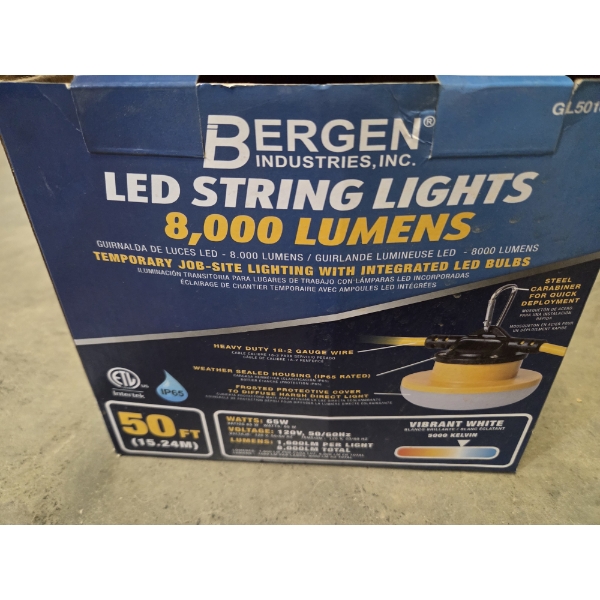 Brand New- 50ft LED String Lights