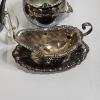 Image 7 : 5lb Collection of Vintage Silver-Plated Holloware and Serving Accessories