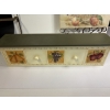Image 7 : Lots of Kitchen Fruit Decor - Valance - Wall Hanging Basket of Fruit - Metal Fruit Shelf - Tin