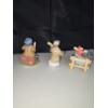 Image 9 : Lot of 6 Emmet Kelly Clown Porcelain Figurines - The Circus Collection