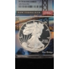 Image 3 : NGC 2018-S PF 70 ULTRA CAMEO Early Releases 1 Oz .999 Fine Silver American Eagle In Wooden Case 