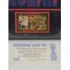 Image 4 : LARGE WALL PLAQUE - SIGNED   NOLAN RYAN "KING OF K"   W 23K GOLD STAMP & COA 14 1/2 x 12