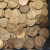 Image 5 : Approx. $2.00 Face Value of Unsearched Assorted Years Lincoln Memorial Cents 